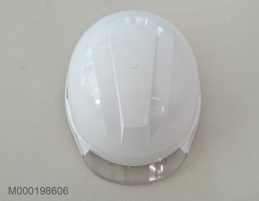 Mũ an toàn Hàn Quốc Kukje màu trắng có kính